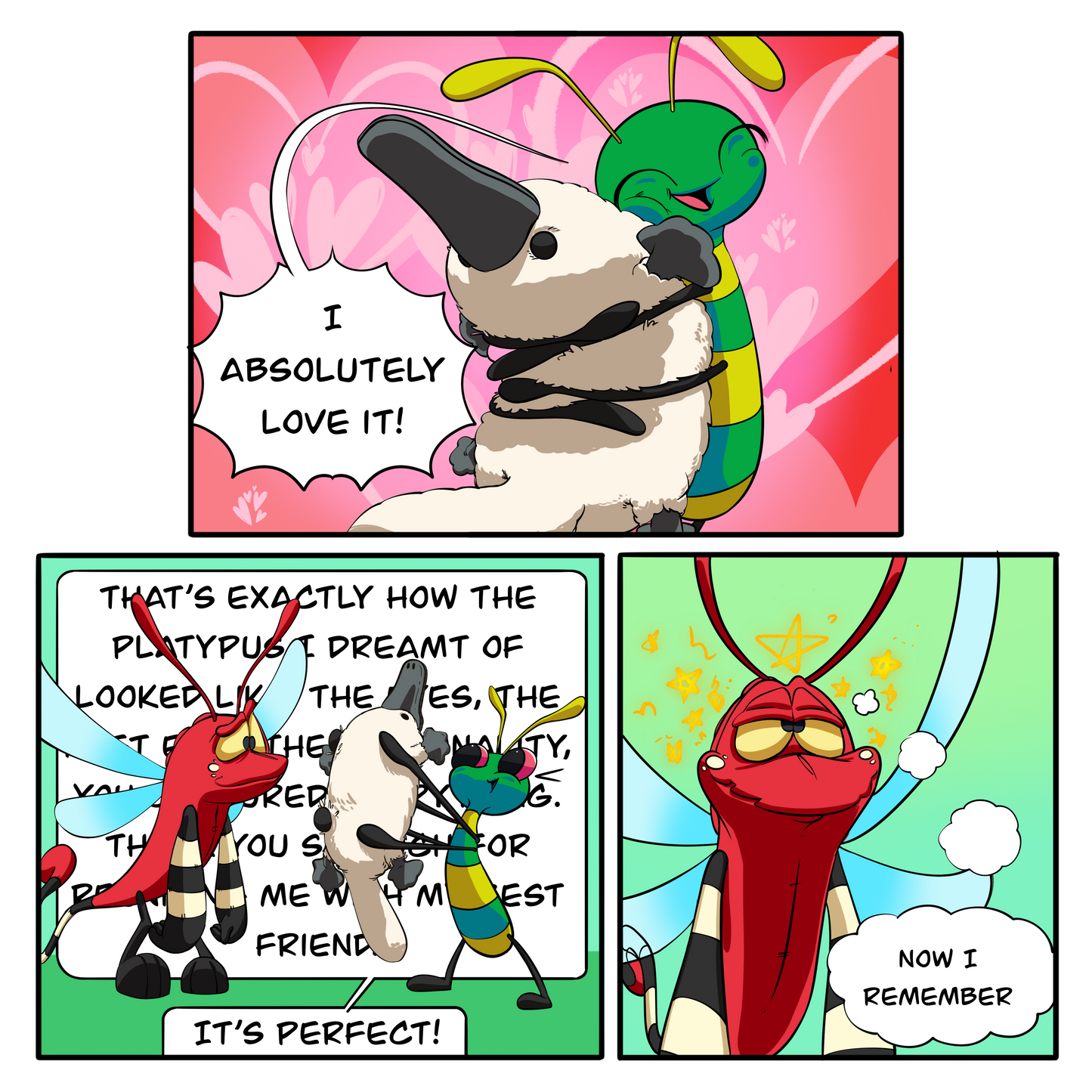 Arctic Platypus plush