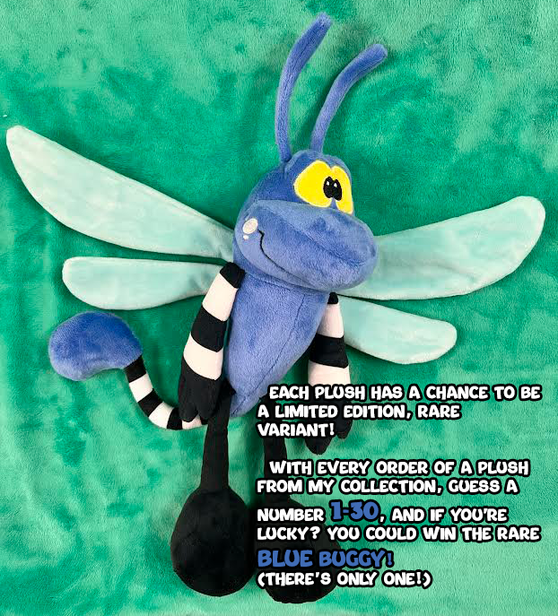Buggy the Dragonfly plush